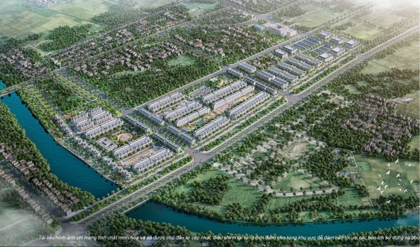 Vị trí chiến lược là điểm nhấn của Hoàng Huy Green River
