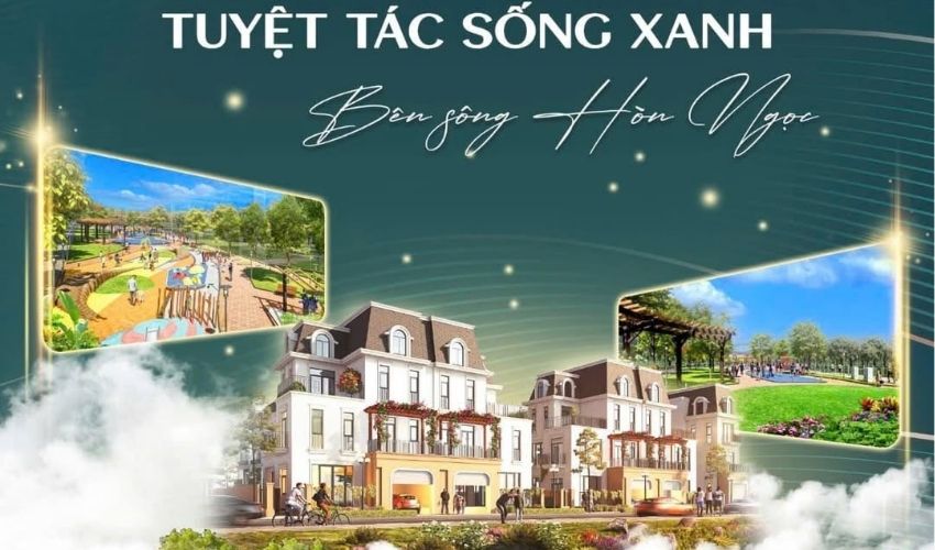 Biệt thự Hoàng Huy Green River là điểm đến của giới thượng lưu Hải Phòng