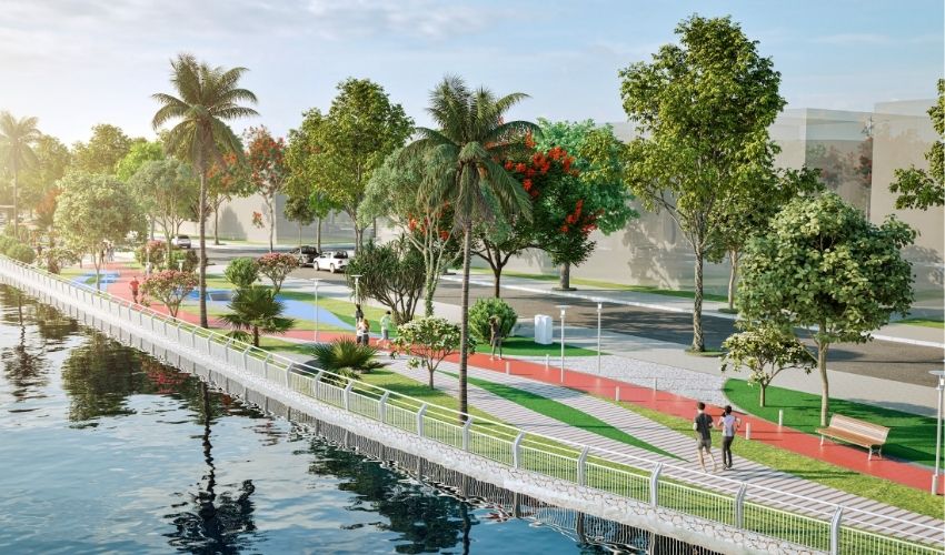 Không gian sống đẳng cấp tại khu đô thị Hoàng Huy Green River Hải Phòng