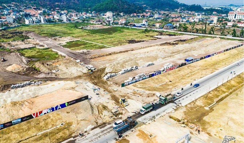 Nhiều hạng mục công trình tại Vlasta Thủy Nguyên đã được hoàn thiện