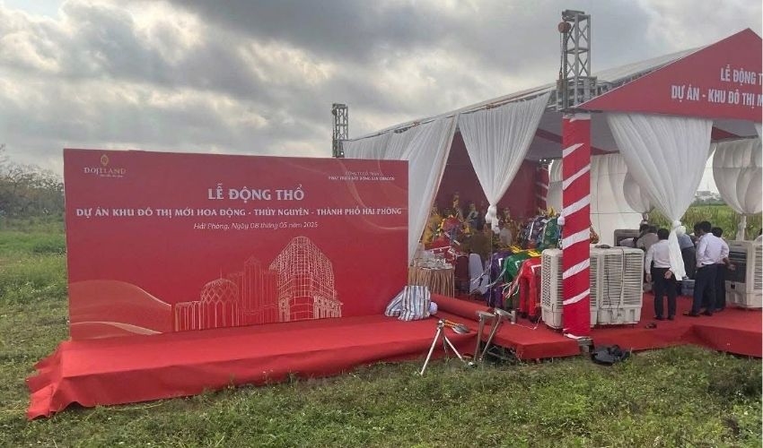 Khu đô thị mới Hoa Động - Thủy Nguyên của tập đoàn Doji Land